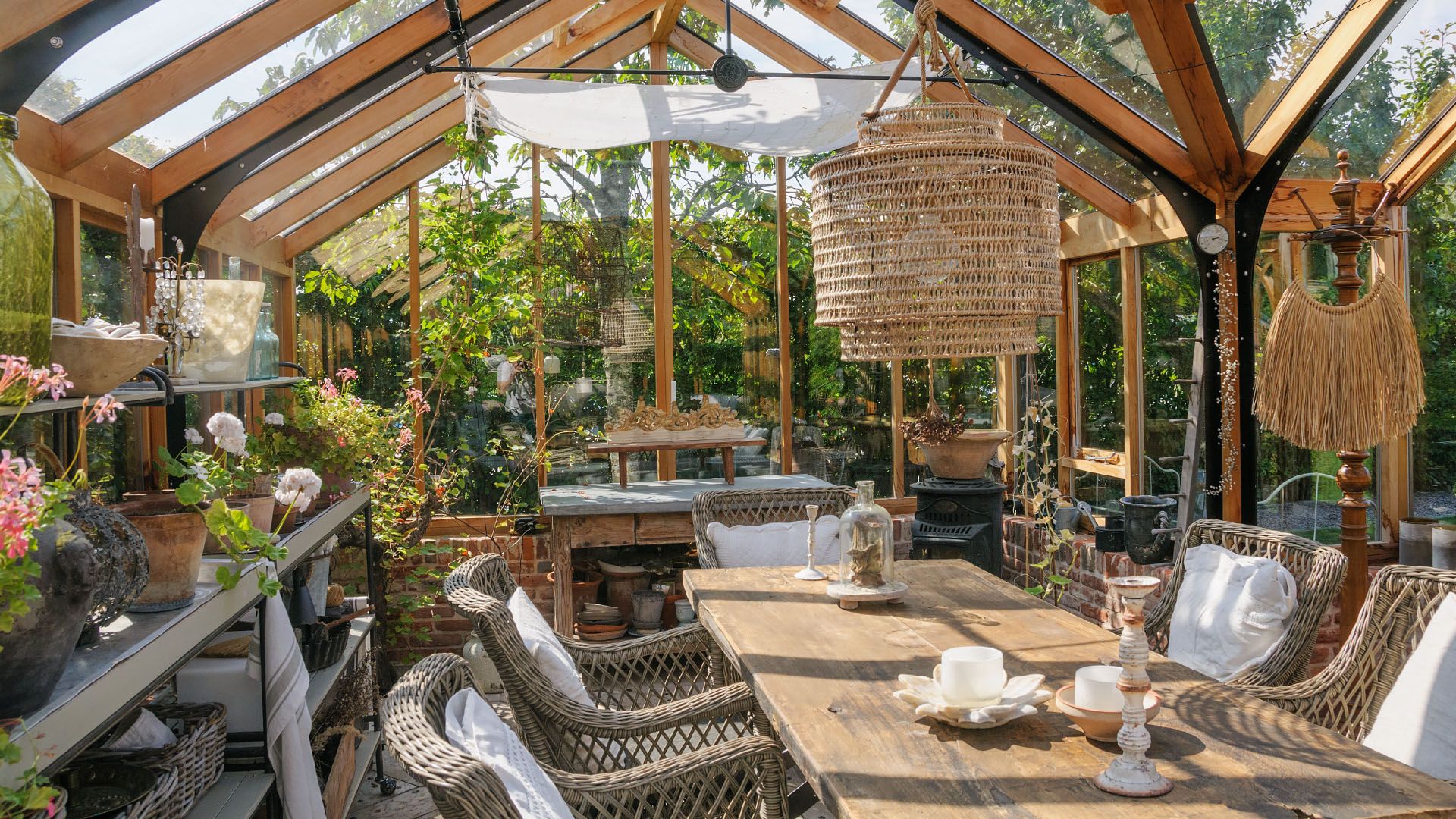 Växthus BROMLEY interiör