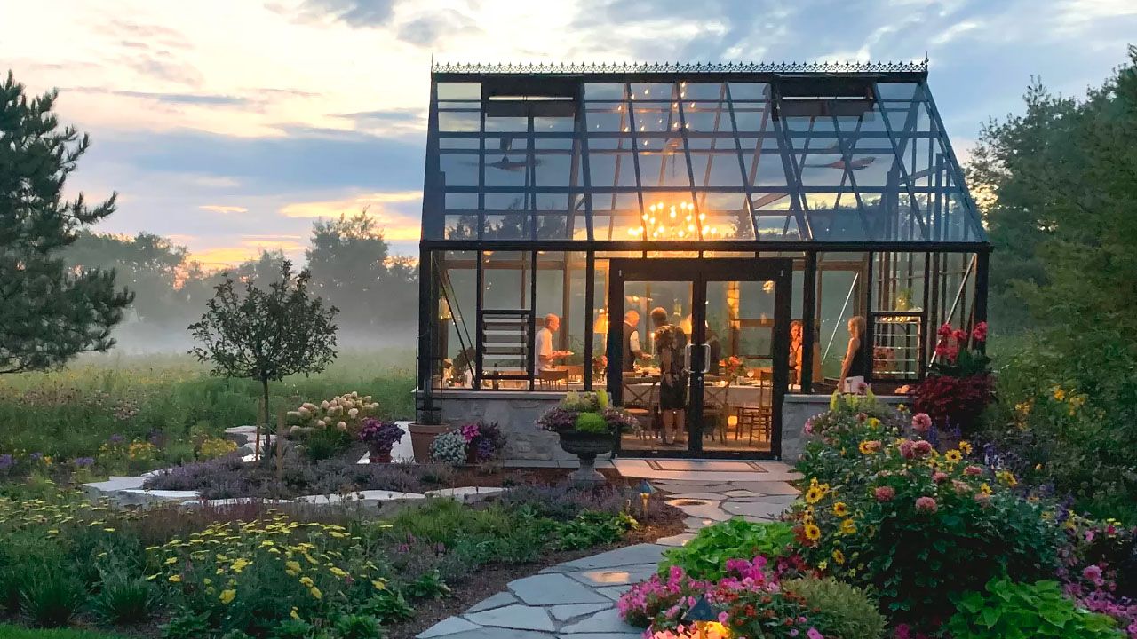 Växthus Cape Cod 28 m2