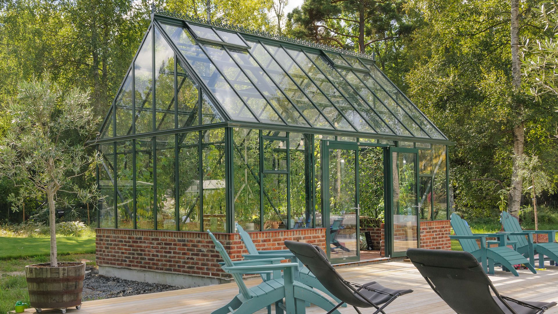 Växthus CAPE COD 24,5 kvm