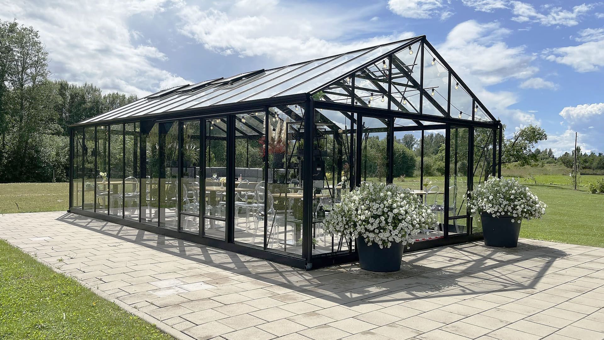 Växthus MAGNA trädgårdsrum